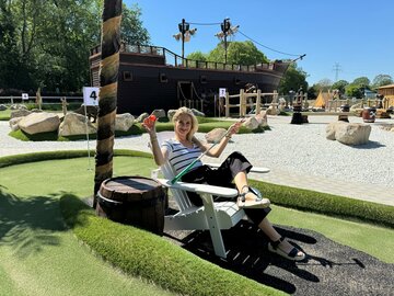 “Pirate’s Island” Adventure Minigolf near Hamburg