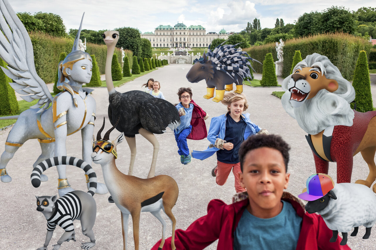 Discover Vienna’s Belvedere Garden with New AR Game Play